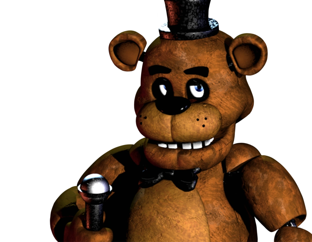 Freddy Fazbear z mikrofonem
